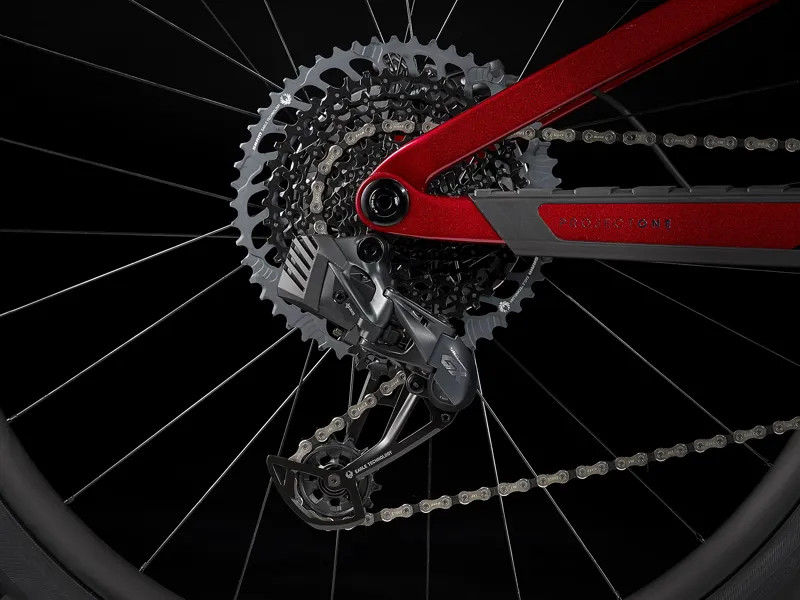 2022 Trek Top Fuel 9.8 GX AXS Full Suspension Mountain Bike Red Smoke-4